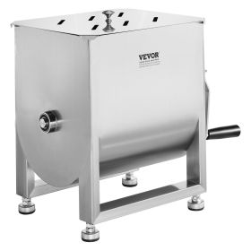 Manual Meat Mixer 30L Fixed Tank Mixing Max 30LB for Meat Sausage Mixer Machine